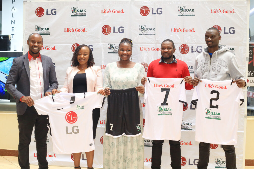 LG ELECTRONICS ELEVATES SJAK FC: UNVEILING OF NEW FOOTBALL KITS. Photo: Oliver Ananda